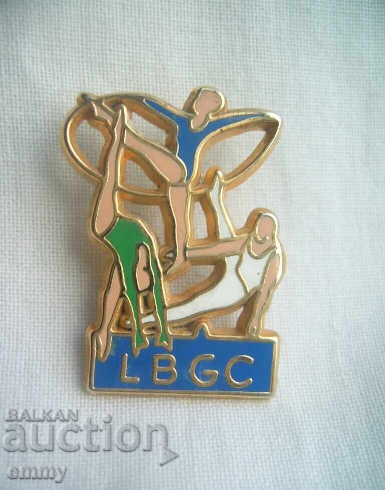 Insignă - club de gimnastică „La Bretonne”, Saint-Brieuc, Franța Insignă - club de gimnastică „La Bretonne”, Saint-Brieuc, Franța