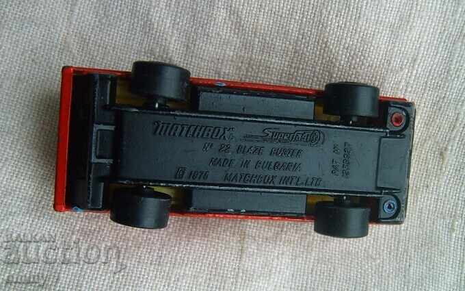 Matchbox Bulgaria - BLAZE BUSTER fire engine - 6 Matchbox Bulgaria - BLAZE BUSTER fire engine - 6