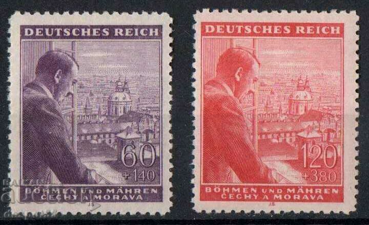 1943. Boemia şi Moravia. 54 de ani de la nașterea lui Adolf Hitler