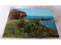 Καρτ ποστάλ Ahtopol Παλιό σπίτι δίπλα στο φάρο 1983