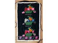Old woven, embroidered apron - 7