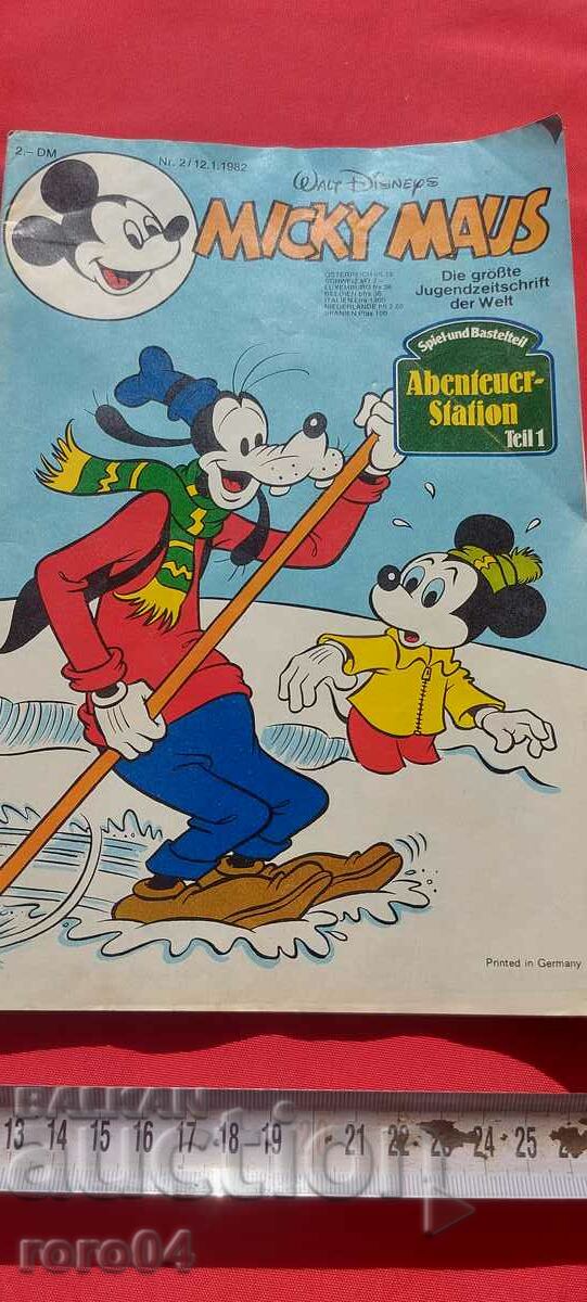 MICKEY MOUSE - MICKY MAUS - COMIC with price 15.00 BGN | € 7.67 MICKEY MOUSE - MICKY MAUS - COMIC with price 15.00 BGN | € 7.67