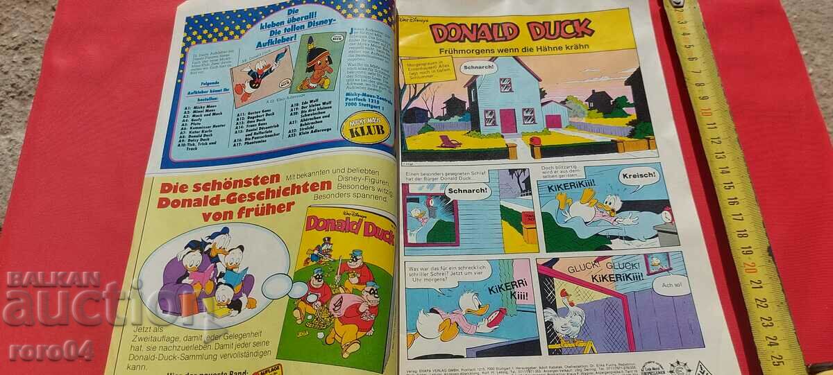 Auction MICKEY MOUSE - MICKY MAUS - COMIC Auction MICKEY MOUSE - MICKY MAUS - COMIC