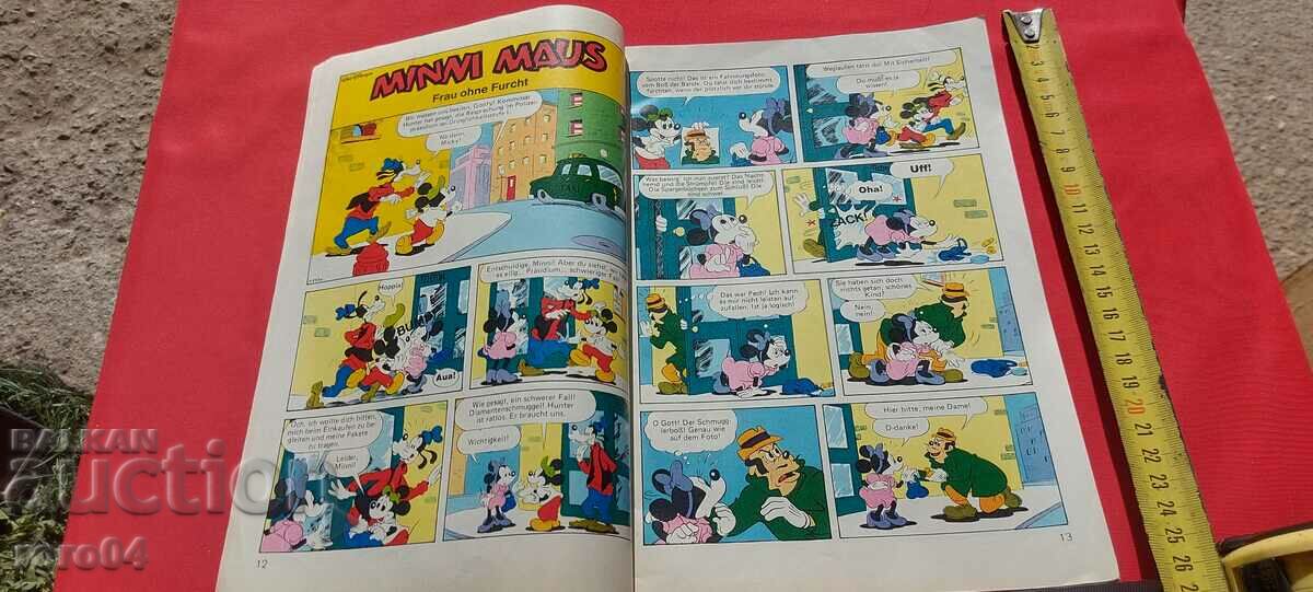 Delivery of MICKEY MOUSE - MICKY MAUS - COMIC Delivery of MICKEY MOUSE - MICKY MAUS - COMIC
