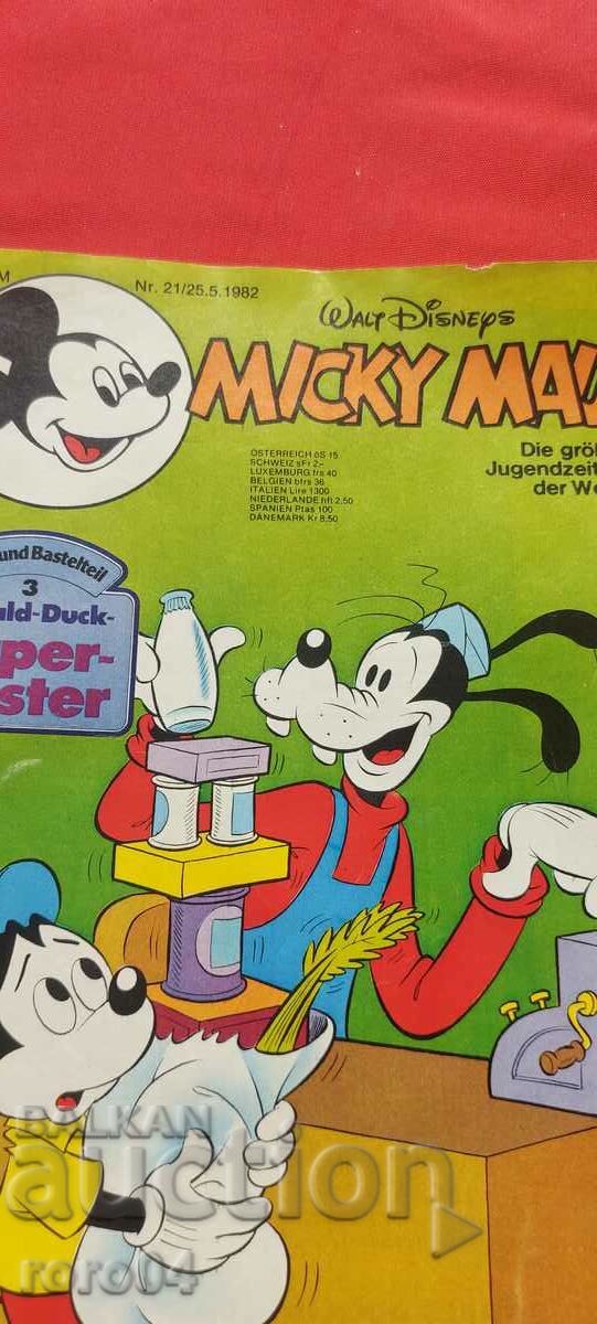 MICKEY MOUSE - MICKY MAUS - COMIC with price 15.00 BGN | € 7.67 MICKEY MOUSE - MICKY MAUS - COMIC with price 15.00 BGN | € 7.67