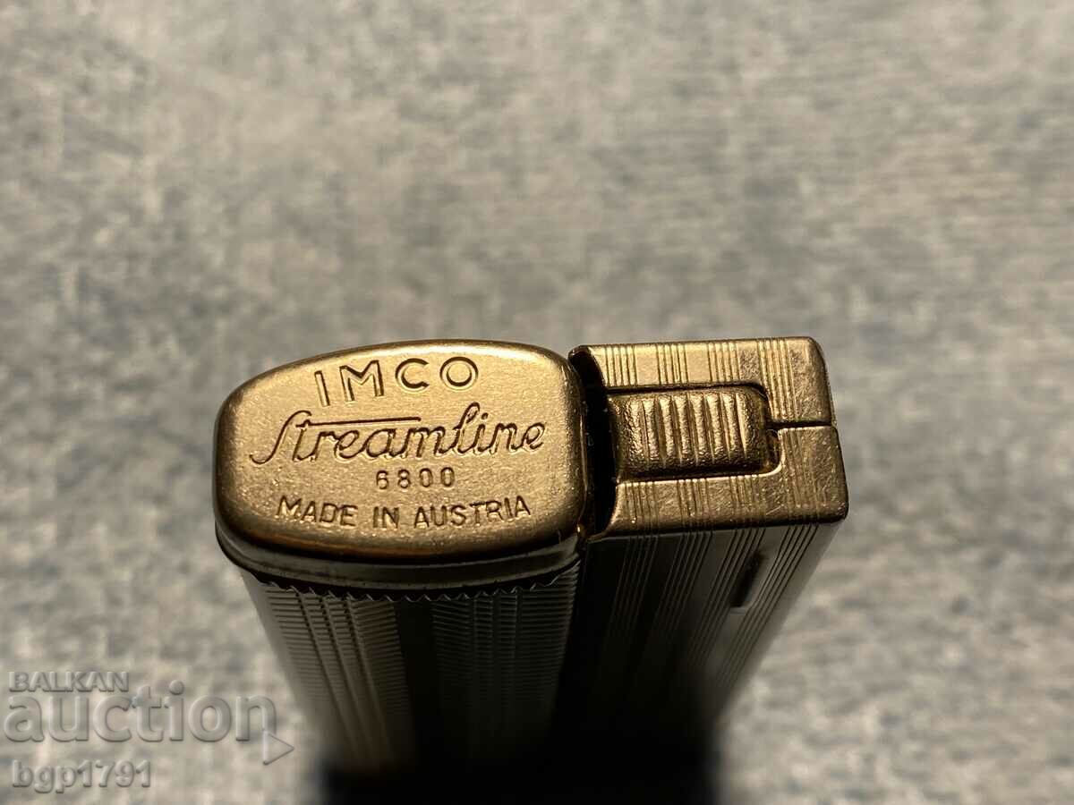 Metal retro gas lighter Imco Austria