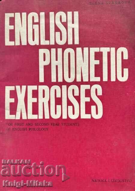 Exerciții de fonetică engleză pentru studenții din anul I și II