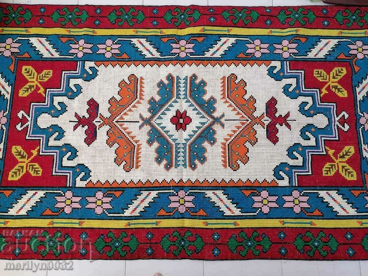 Παλιό χειροποίητο μάλλινο χαλί τοίχου 180/110cm χαλί χαλί με τιμή 199.00 BGN | € 101.75