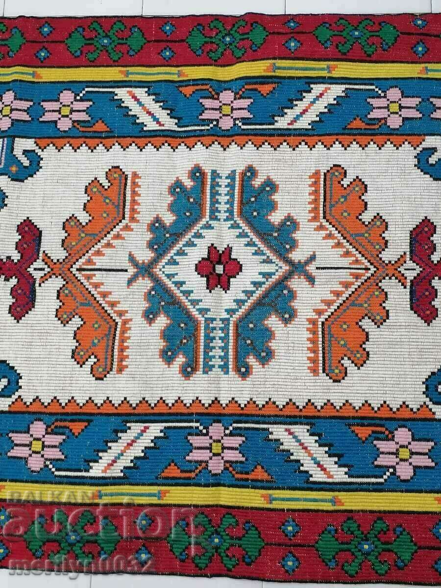 Παράδοση Παλιό χειροποίητο μάλλινο χαλί τοίχου 180/110cm χαλί χαλί