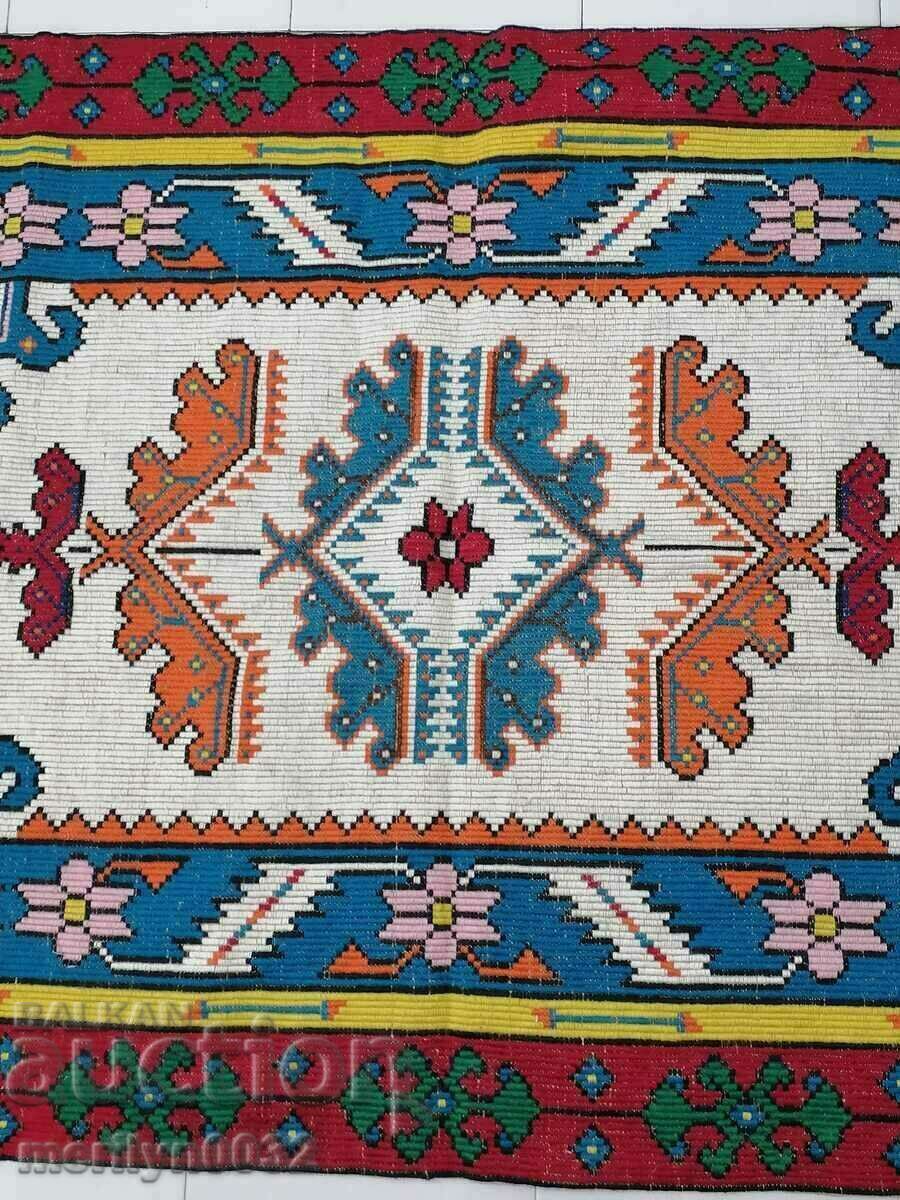 Livrarea Covor vechi din lână țesut manual 180/110cm covor mochetă