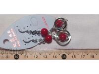 Cercei metal și sintetică