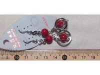 Σκουλαρίκια μέταλλο και συνθετικά