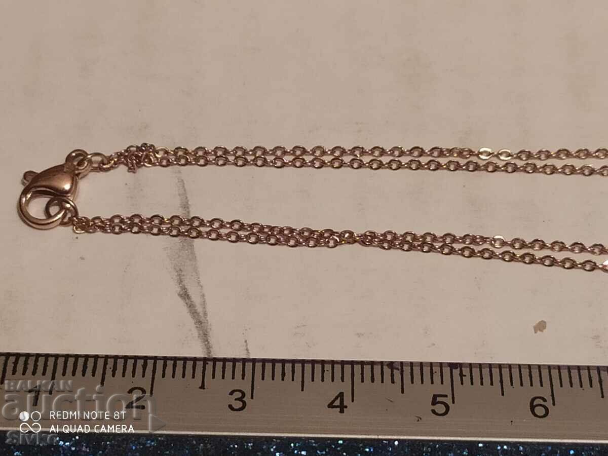 Double gold plated chain with price 4.49 BGN | € 2.30 Double gold plated chain with price 4.49 BGN | € 2.30