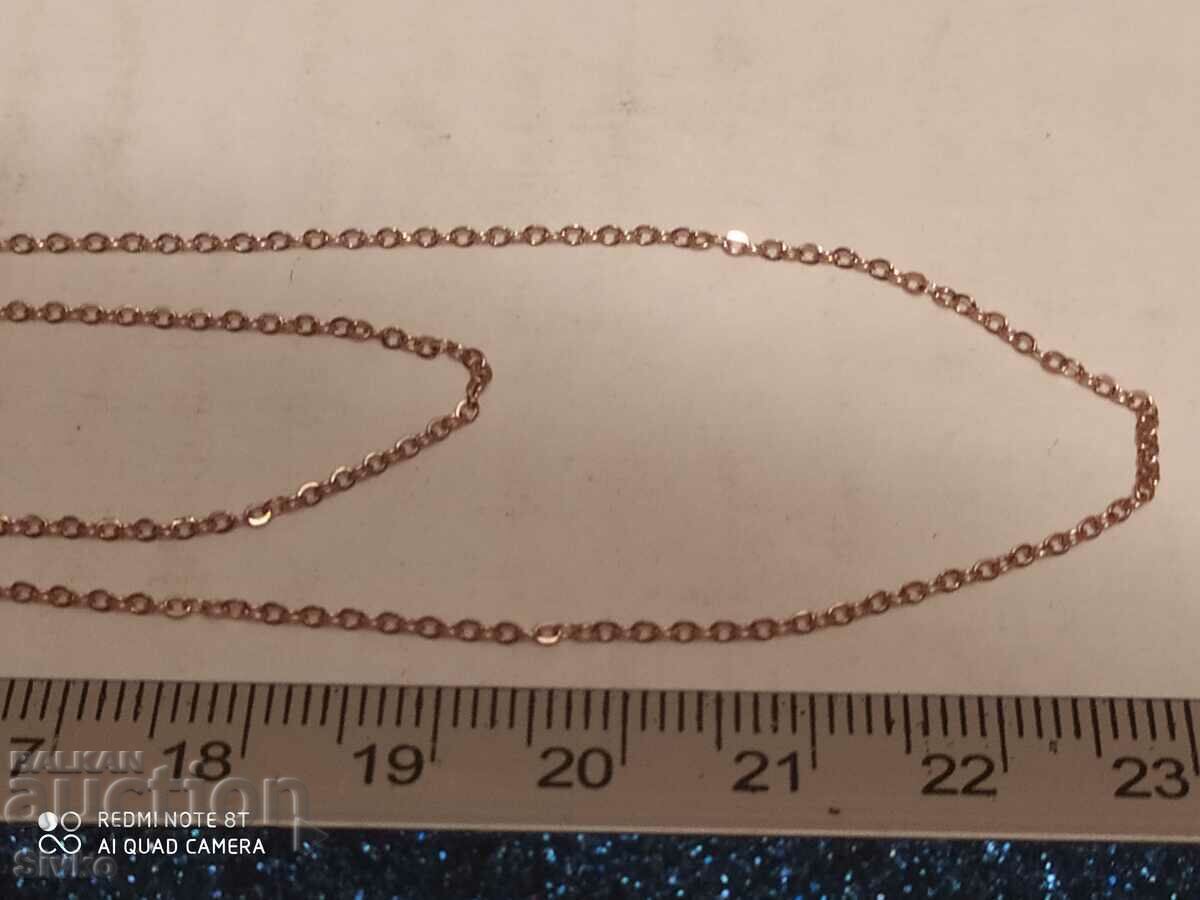 Delivery of Double gold plated chain Delivery of Double gold plated chain