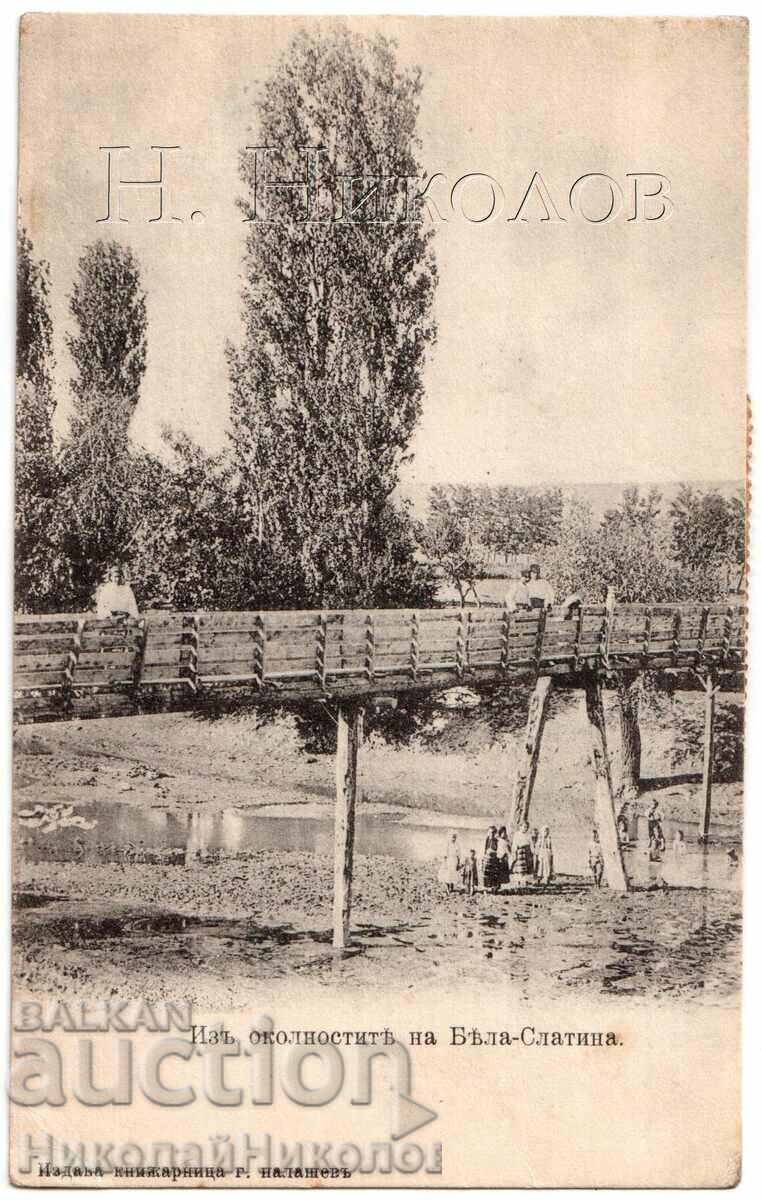 1914 OLD CARD FROM THE ENVIRONS OF BYLA SLATINA G774