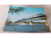 Пощенска картичка Русе Мостът на Дружбата 1983