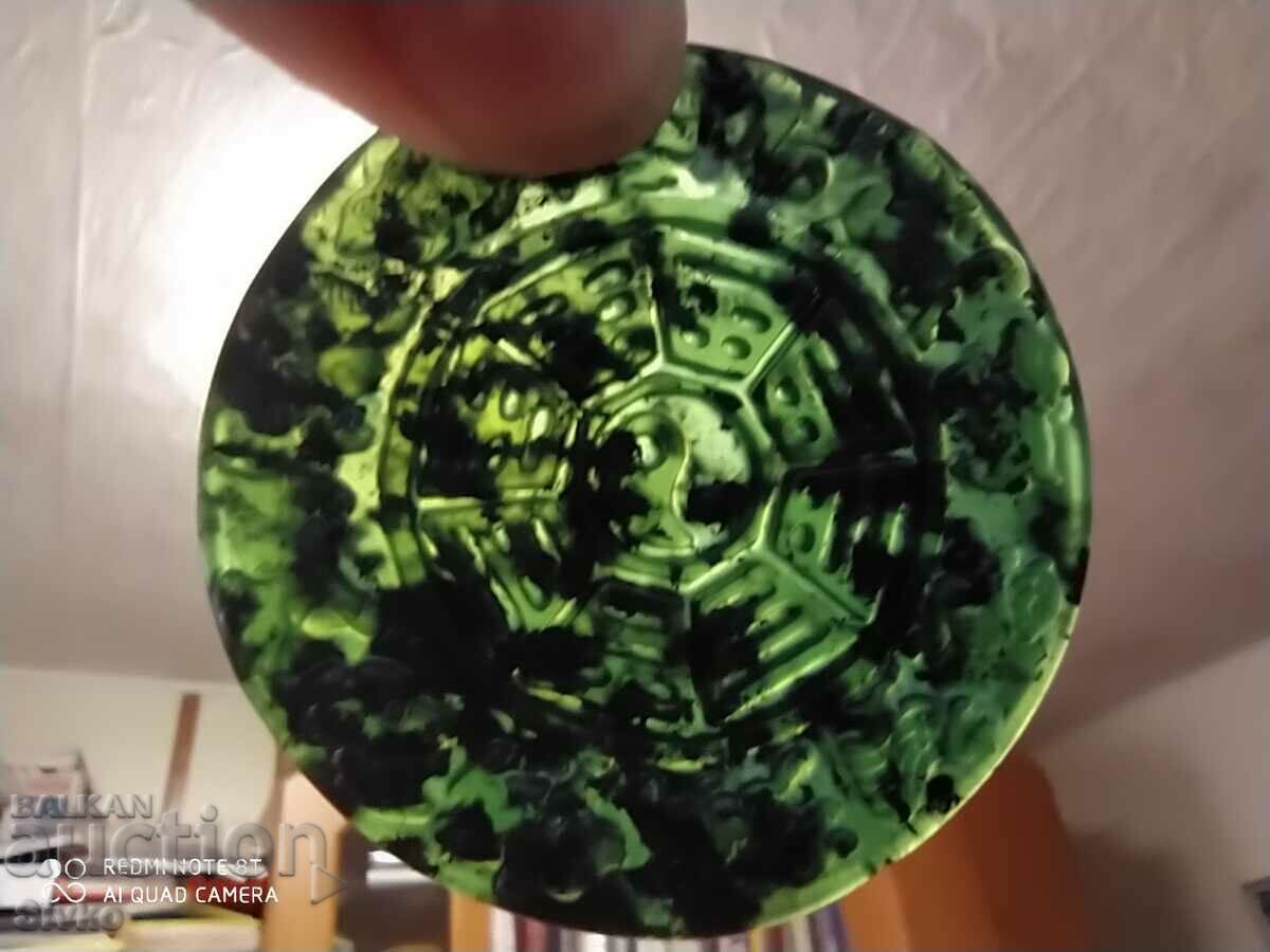 Jade Bagua and Chinese Zodiac Locket Jade Bagua and Chinese Zodiac Locket