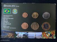 Бразилия - Комплектен сет - 2004 - 2009 , 6 монети