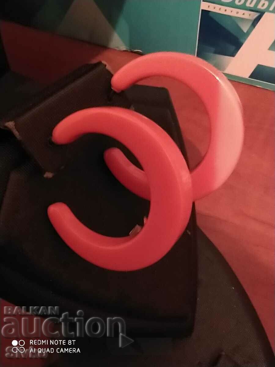 Coral Color Earrings Coral Color Earrings