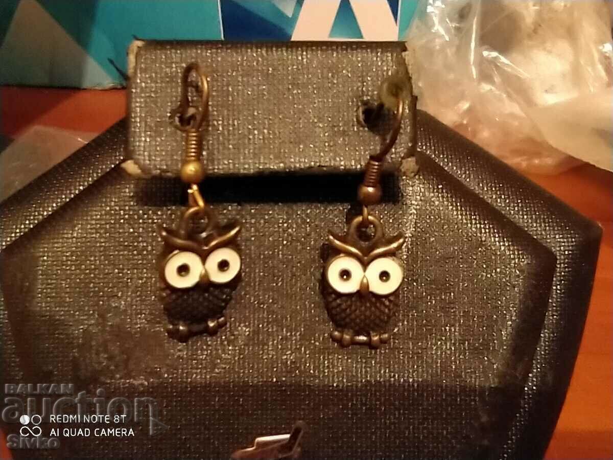 Small Owl Earrings Small Owl Earrings