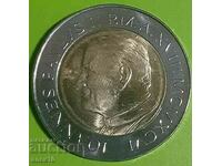 Vatican 500 lire 1996