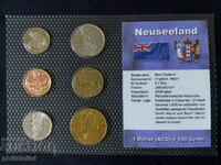 Complete set - New Zealand 2004-2012, 6 coins