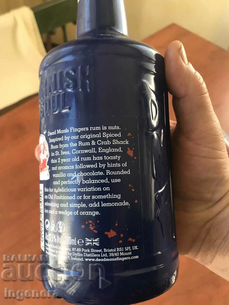 RUM GLASS BOTTLE BOTTLE - 5 RUM GLASS BOTTLE BOTTLE - 5