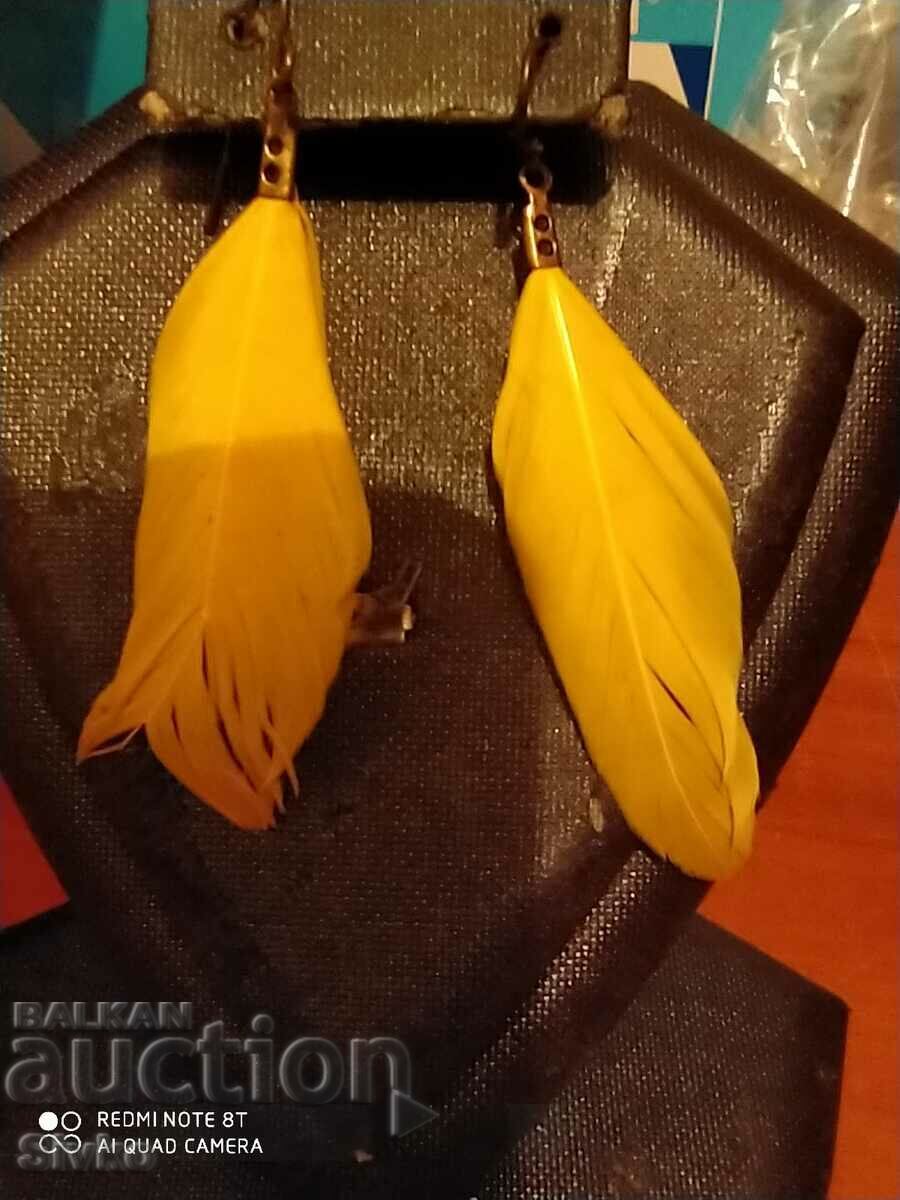 Feather earrings Feather earrings