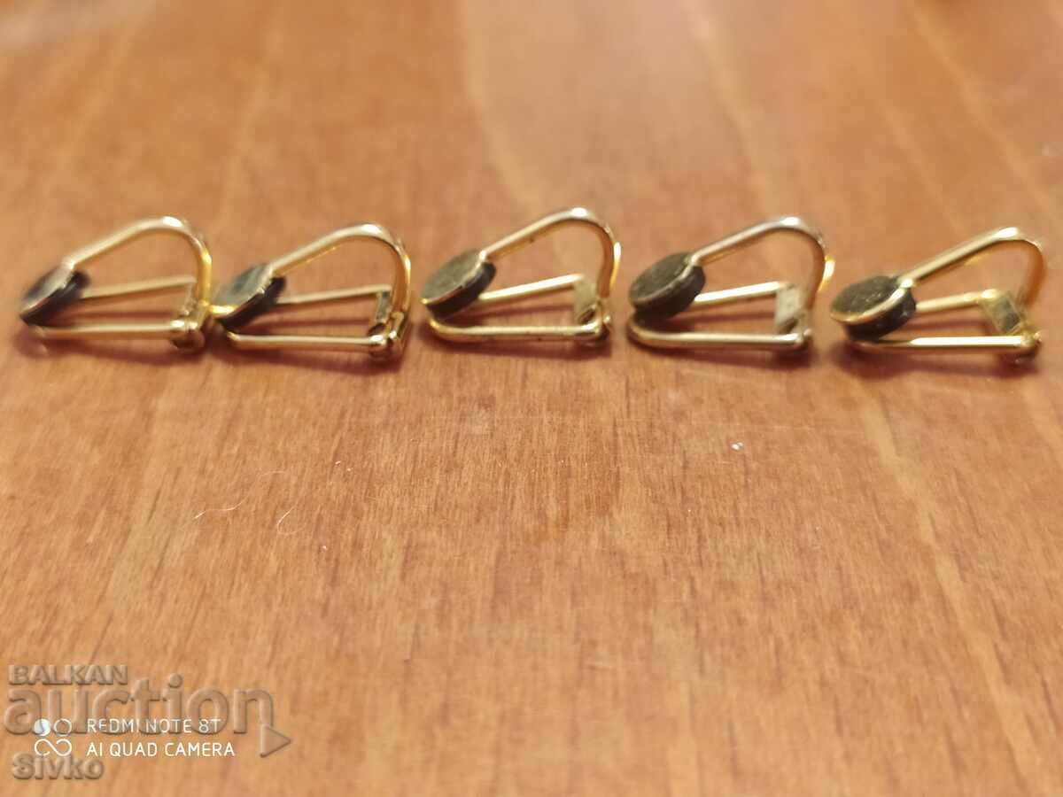 Delivery of Gold plated earrings Delivery of Gold plated earrings