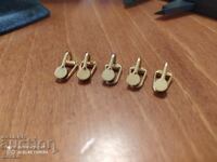 Cercei placati cu aur