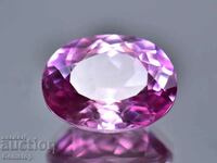BZC! 6.70 ct natural pink sapphire oval cert.GGL from 1st!