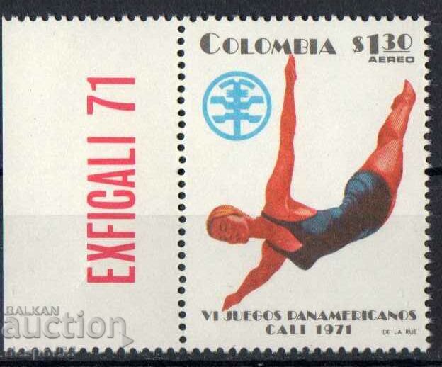 1971. Colombia. The Sixth Pan American Games.