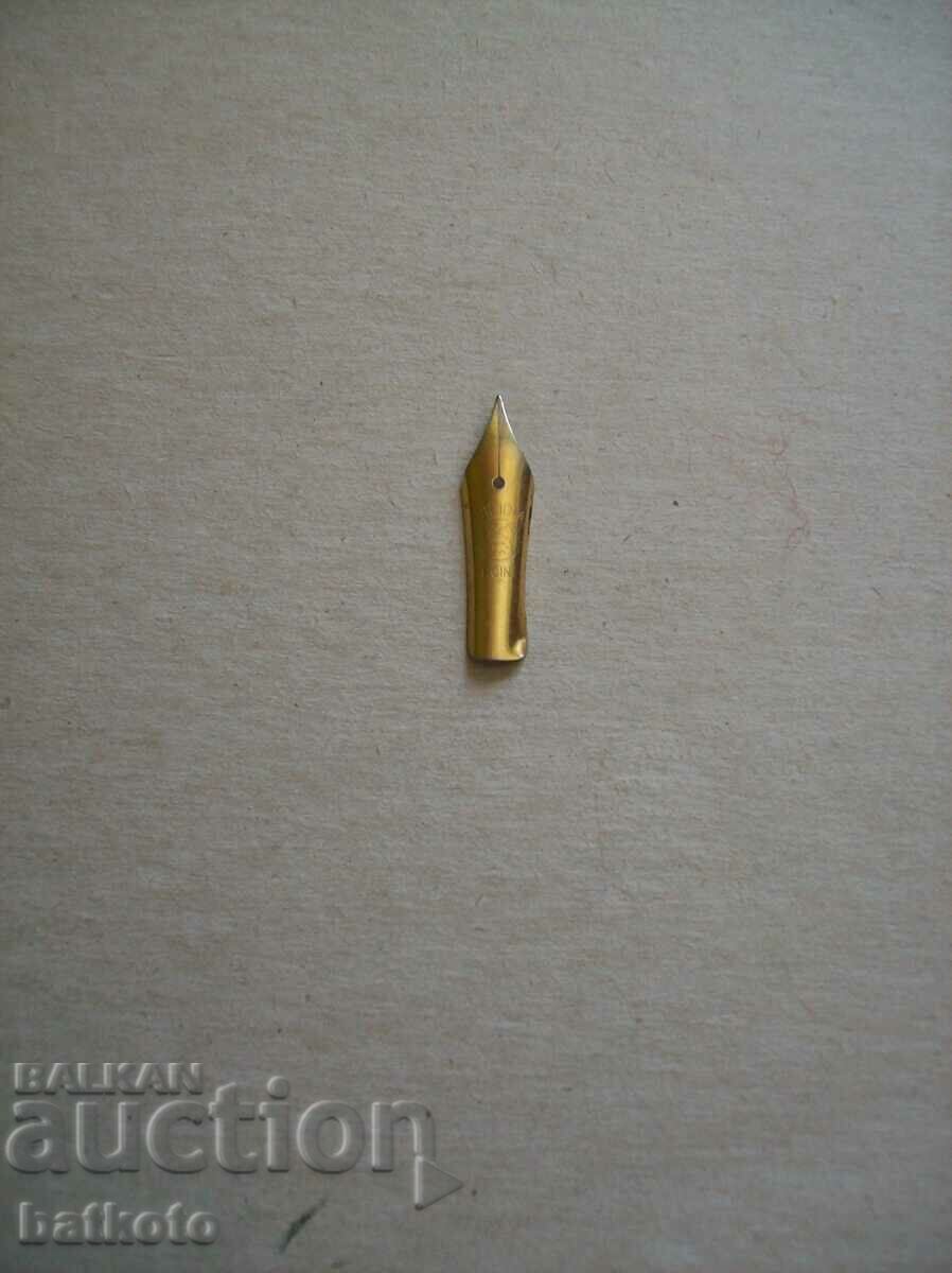 Gilt nib for auto. pen IRIDIUM PONT Gilt nib for auto. pen IRIDIUM PONT