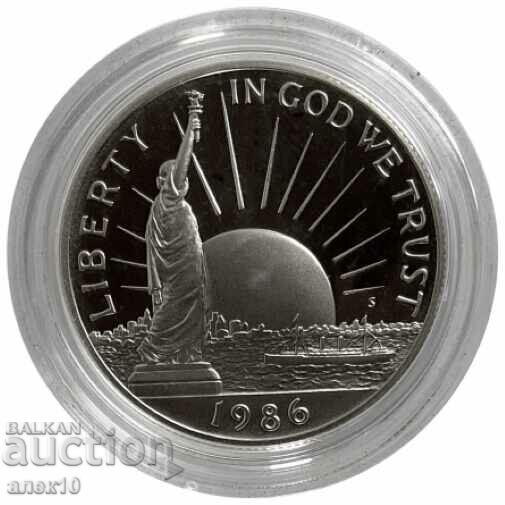 USA 1/2 dollar 1986 PROF
