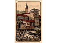 OLD CARD GABROVO CITY VIEW PICTURE G782