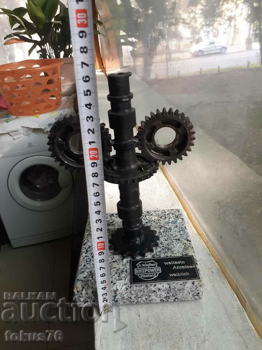 Delivery of Old model reducers with marble pedestal Delivery of Old model reducers with marble pedestal