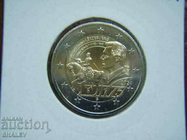 2 Euro 2024 Luxembourg "175 years" Luxembourg (1) - 2 euros with price 21.89 BGN | € 11.19 2 Euro 2024 Luxembourg "175 years" Luxembourg (1) - 2 euros with price 21.89 BGN | € 11.19