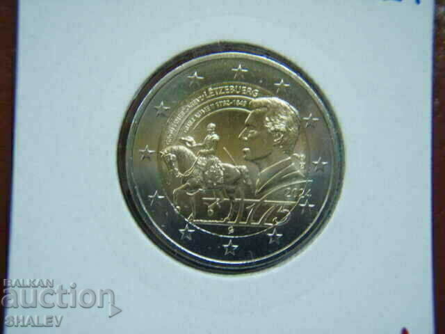 Auction 2 Euro 2024 Luxembourg "175 years" Luxembourg (1) - 2 euros Auction 2 Euro 2024 Luxembourg "175 years" Luxembourg (1) - 2 euros
