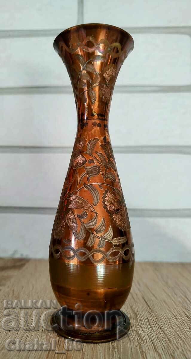 A copper vase!