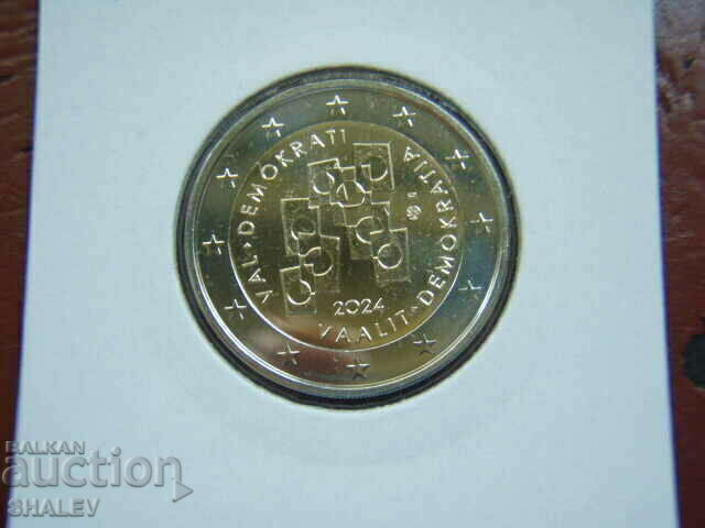 2 euro 2024 Finland "Demacratia" /Finland/ 1- Unc (2 euro) with price 20.89 BGN | € 10.68