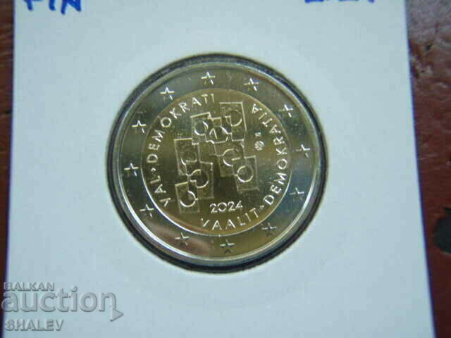 Delivery of 2 euro 2024 Finland "Demacratia" /Finland/ 1- Unc (2 euro)
