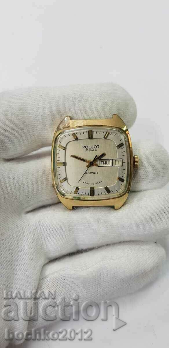 USSR men's watch POLJOT - Automatic with day and date - 6 USSR men's watch POLJOT - Automatic with day and date - 6