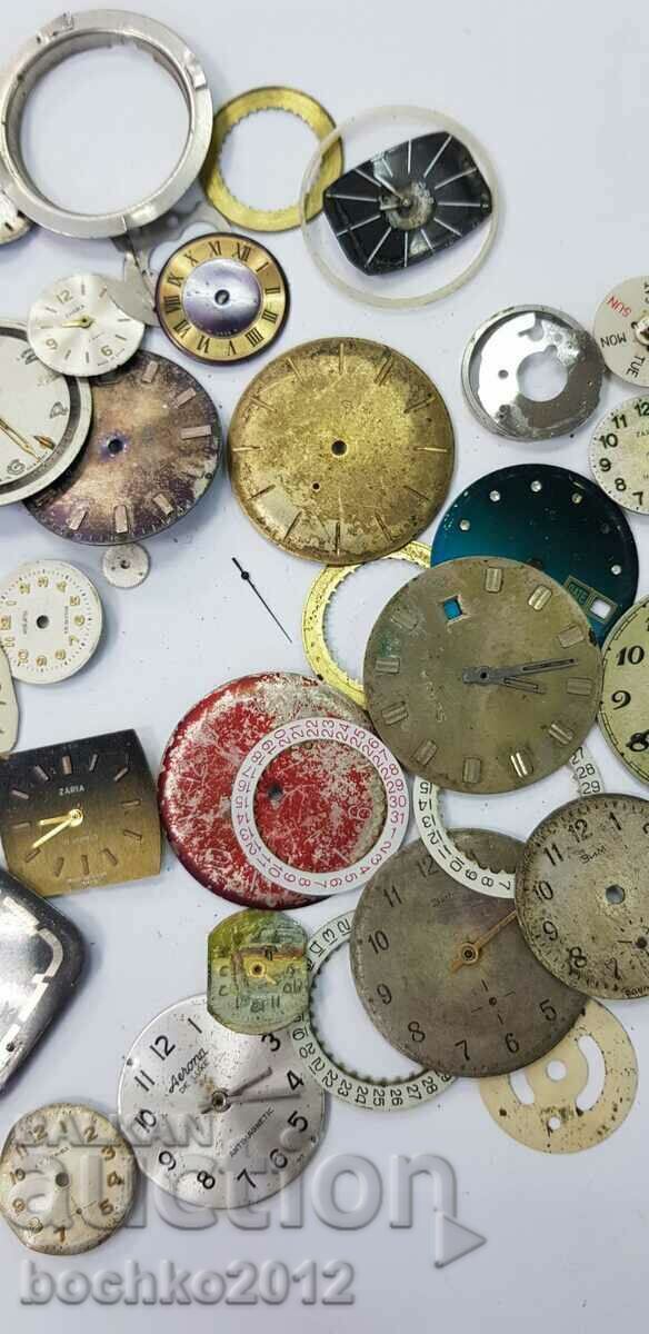 Lot USSR dials, dial for wristwatches - 5