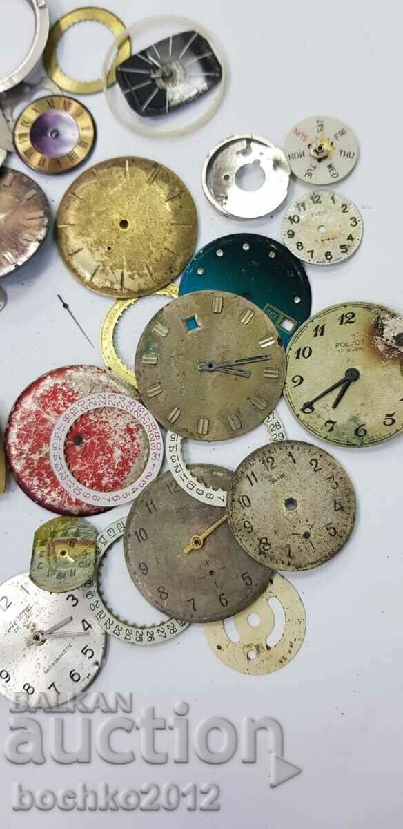 Lot USSR dials, dial for wristwatches - 6