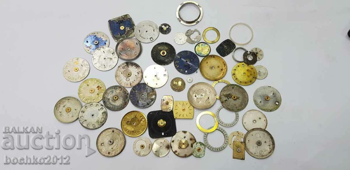 Lot USSR dials, dial for wristwatches - 7