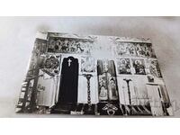 Carte poștală Sopot Biserica din Manta Altarul 1977