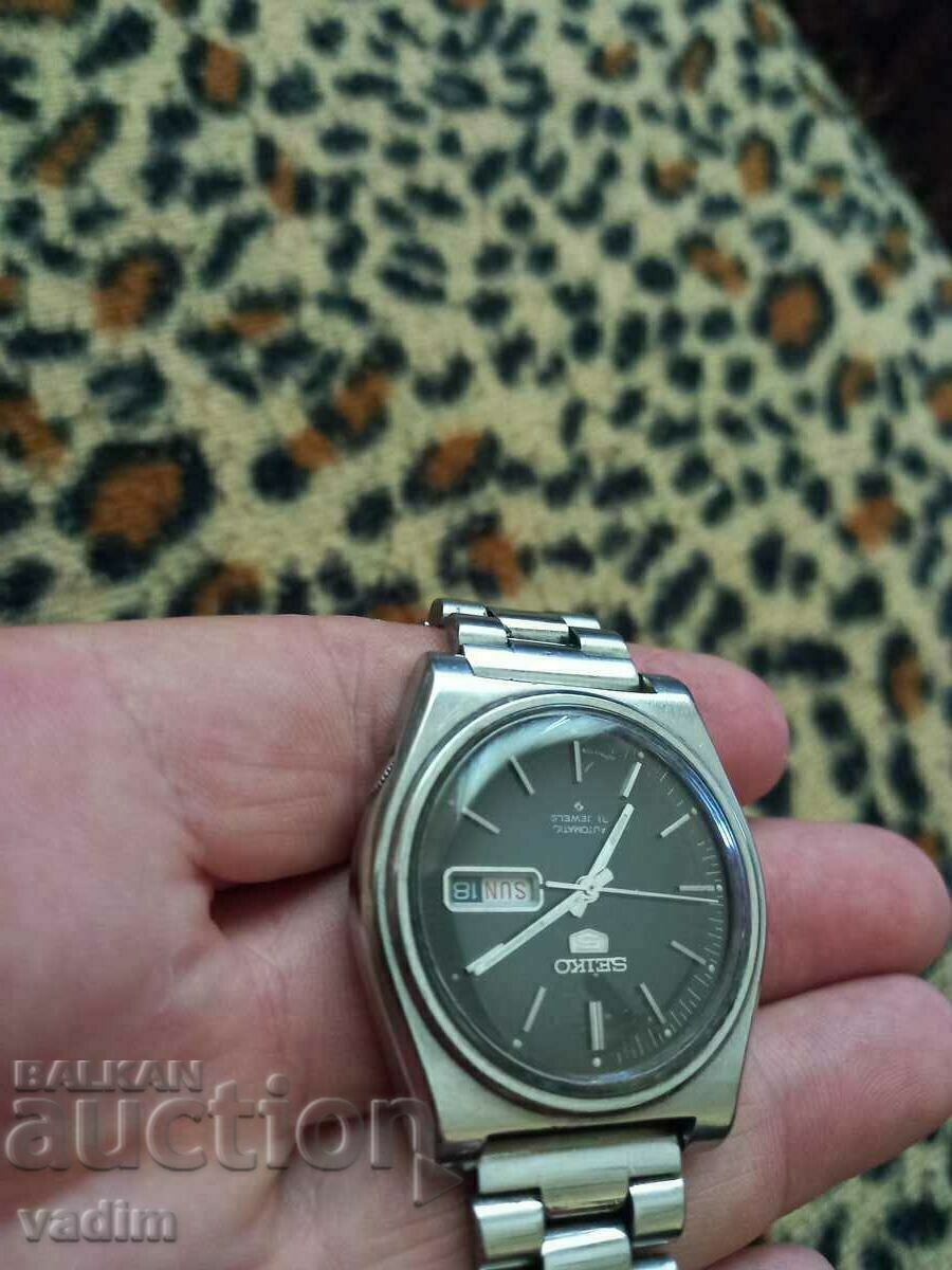SEIKO 5 6119 JAPAN WORKING - 6