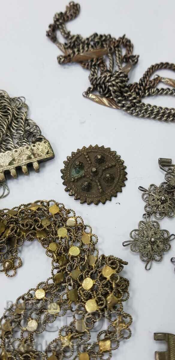 Auction Lot of revival parts, part Sachan, silver Auction Lot of revival parts, part Sachan, silver