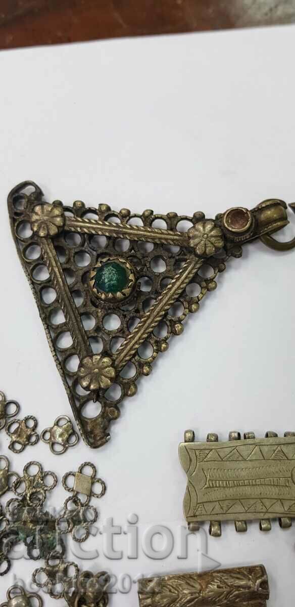 Lot of revival parts, part Sachan, silver - 6 Lot of revival parts, part Sachan, silver - 6