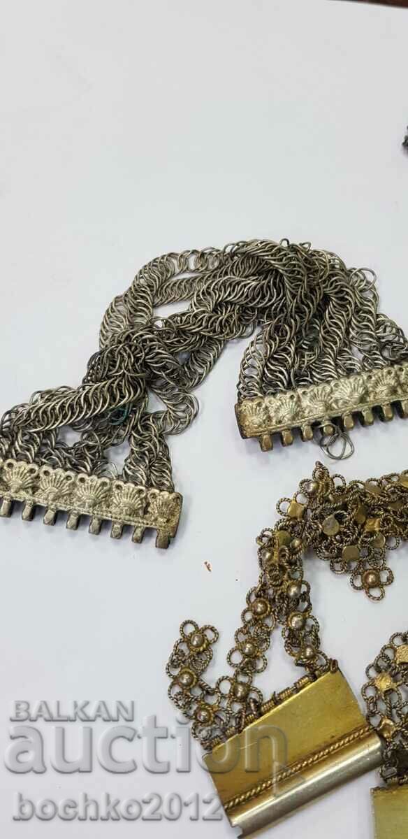 Lot of revival parts, part Sachan, silver - 7 Lot of revival parts, part Sachan, silver - 7